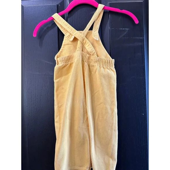 Toddletime JCPenney Yellow Corduroy Overalls Size 2 - Picture 4 of 6
